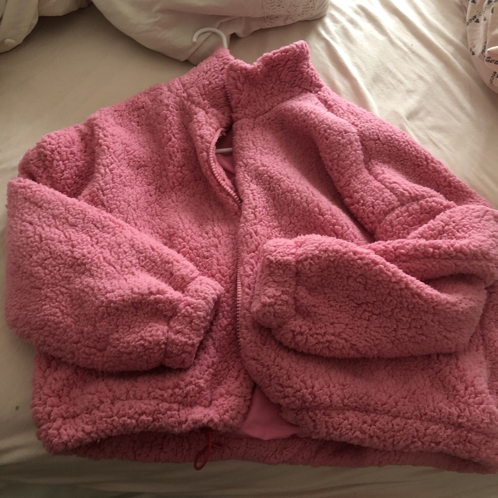 Urban outfitters teddy jacket